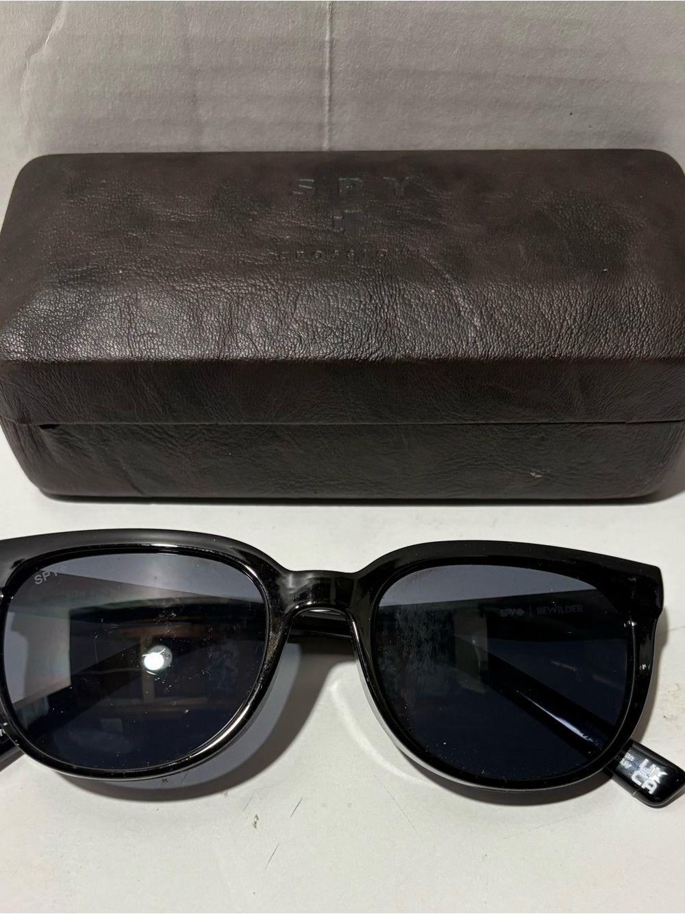 SPY Black Sunglasses- bewilder